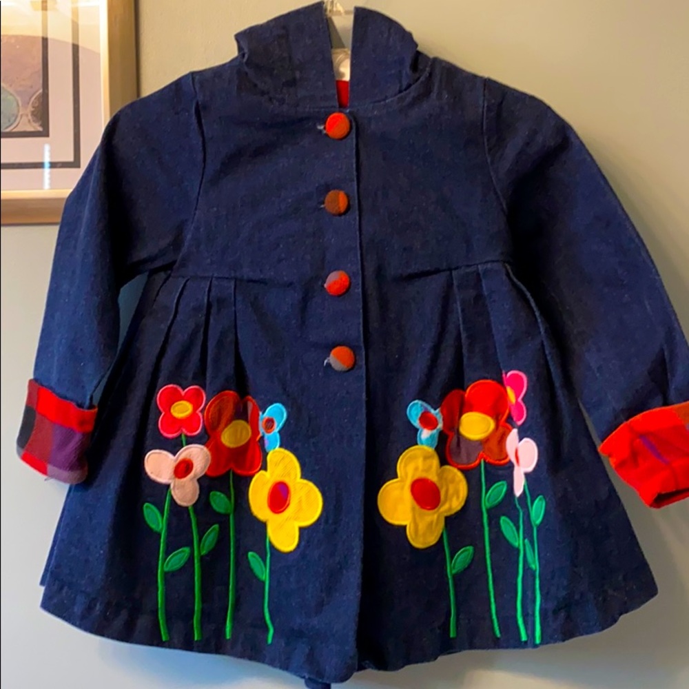 Girls dress coat